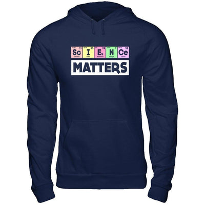 Science Matters March For Science-T-Shirt & Hoodie-Pullover Hoodie-Navy