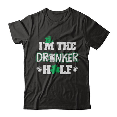 I'm The Drunker Half Funny St Patrick's Day Pub Gift-T-Shirt & Hoodie-Premium T-Shirt-Black