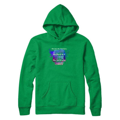 She Has The Soul Of Gypsy Heart Of A Hippie Spirit Of Fairy-T-Shirt & Tank Top-Pullover Hoodie-Irish Green