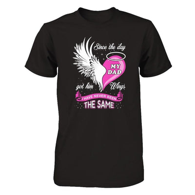 Since The Day My Dad Got Him Wing I Have Never Been The Same-T-Shirt & Hoodie-Premium T-Shirt-Black