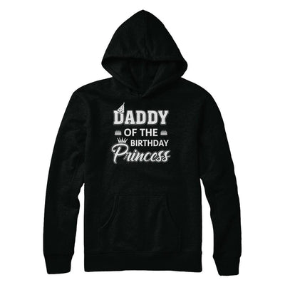 Daddy Of The Birthday Princess Fathers Day-T-Shirt & Hoodie-Pullover Hoodie-Black