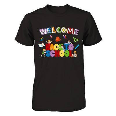 Welcome Back To School-T-Shirt & Hoodie-Premium T-Shirt-Black
