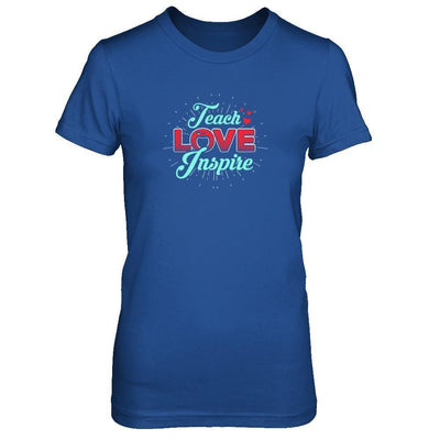 Teach Love Inspire-T-Shirt & Tank Top-Women's T-Shirt-Royal