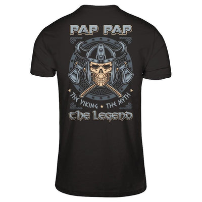 Pap Pap The Viking The Myth The Legend-T-Shirt & Hoodie-Classic T-Shirt-Black