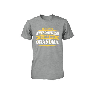I Get My Awesomeness From My Grandma Youth-Youth Shirt-Toddler T-Shirt-Heather