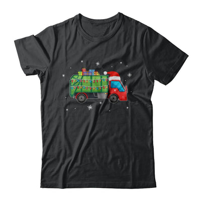 Garbage Truck Santa Hat Christmas Gifts-T-Shirt & Sweatshirt-Classic T-Shirt-Black