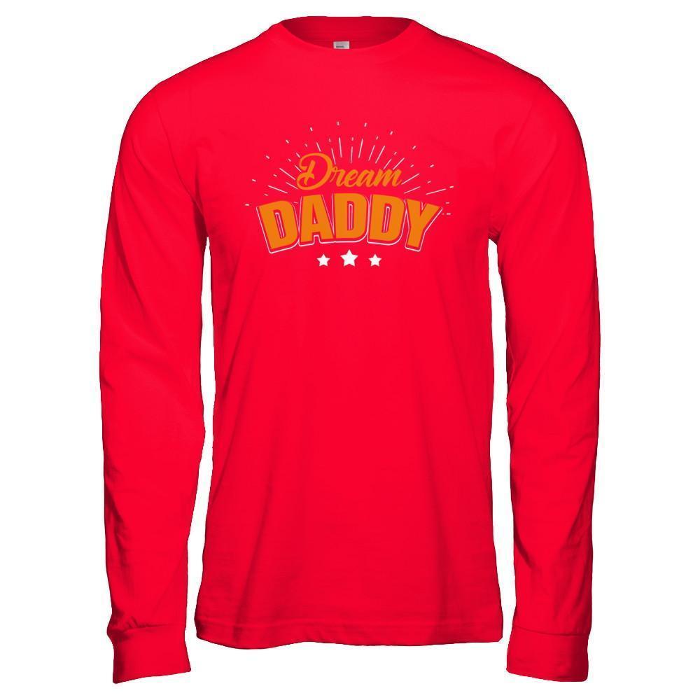 Dream Daddy-T-Shirt & Hoodie-Long Sleeve T-Shirt-Red