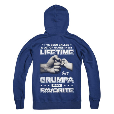 I've Been Called A Lot Of Names But Grumpa Is My Favorite-T-Shirt & Hoodie-Pullover Hoodie-Deep Royal