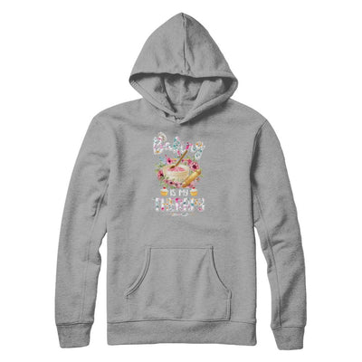 Baking Is My Therapy-T-Shirt & Tank Top-Pullover Hoodie-Light Steel