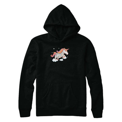 Tattooed Girl Unicorn Tattoos-T-Shirt & Tank Top-Pullover Hoodie-Black