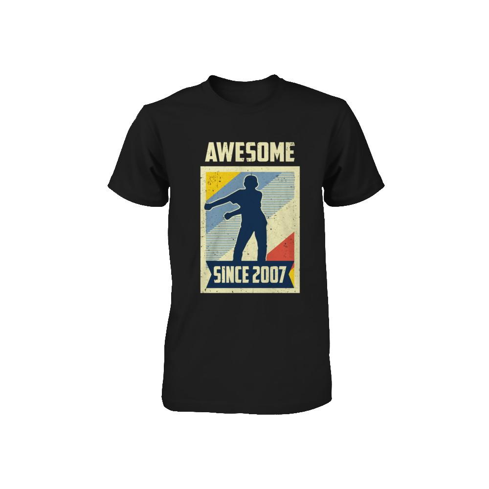 Vintage Floss 14th 2007 Birthday Gift for 14 Years Old Youth-Youth Shirt-Toddler T-Shirt-Black