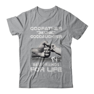 God-Father God-Daughter Best Friends For Life Fathers Day-T-Shirt & Hoodie-Classic T-Shirt-Sport Grey
