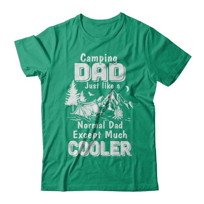 Camping Dad Except Much Cooler-T-Shirt & Hoodie-Classic T-Shirt-Kelly Green