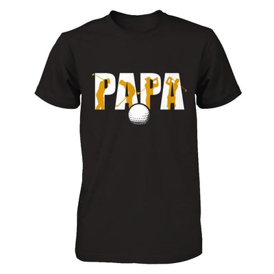 Golf Papa Father's Day-T-Shirt & Hoodie-Classic T-Shirt-Black