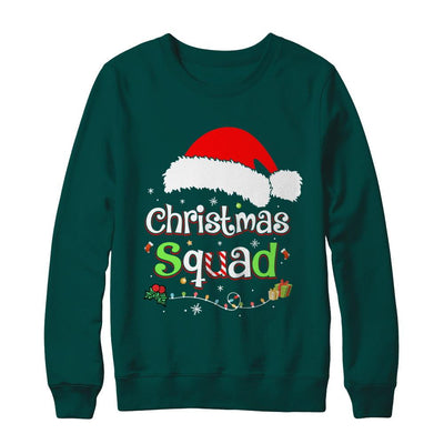 Santa Family Matching Pajamas Christmas Squad-T-Shirt & Sweatshirt-Crewneck Sweatshirt-Deep Forest