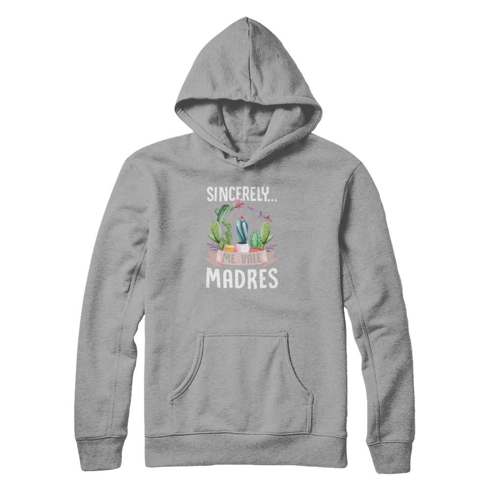 Sincerely Me Vale Madres Cactus-T-Shirt & Tank Top-Pullover Hoodie-Light Steel