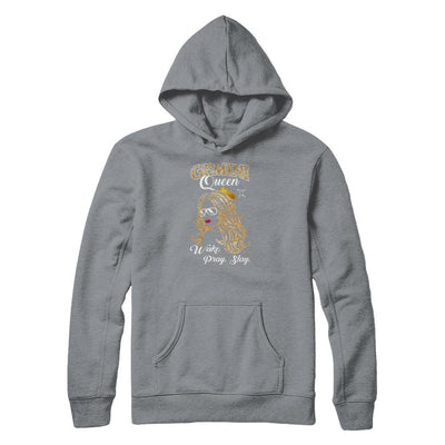 Gemini Queen Wake Pray Slay May June Girl Birthday Gift-T-Shirt & Tank Top-Pullover Hoodie-Light Steel