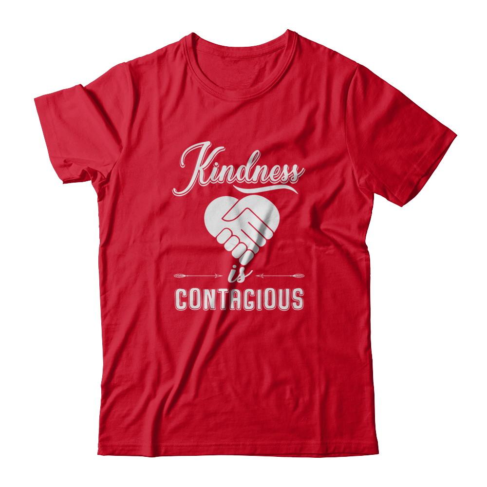 Kindness Is Contagious-T-Shirt & Tank Top-Premium T-Shirt-Red