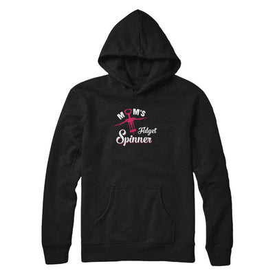 Mom's Fidget Spinner Wine Lover-T-Shirt & Tank Top-Pullover Hoodie-Black