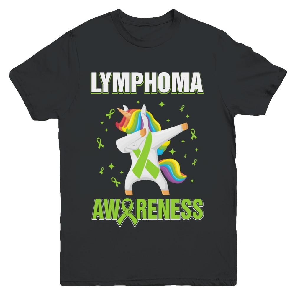 Inspirational Lymphoma Awareness Unicorn Support Youth