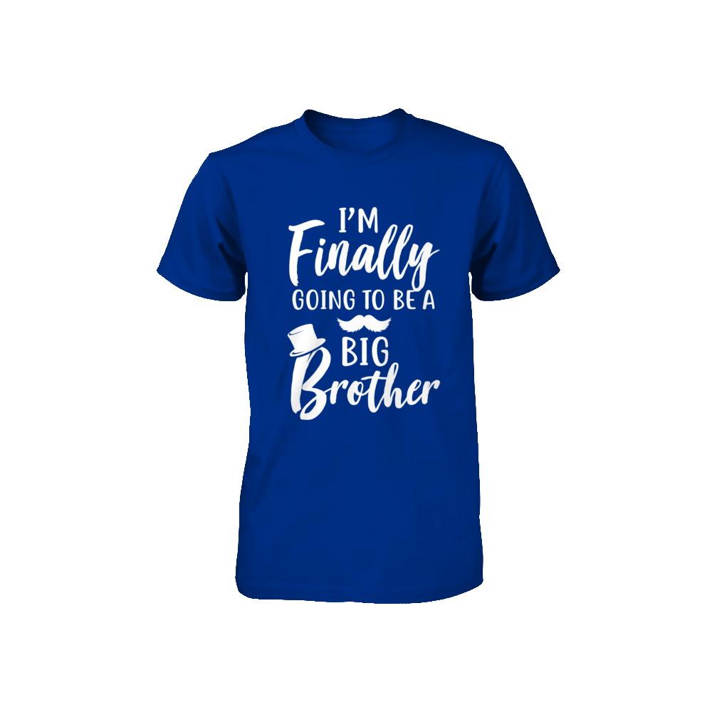 Cute I Am Finally Going To Be A Big Brother Youth-Youth Shirt-