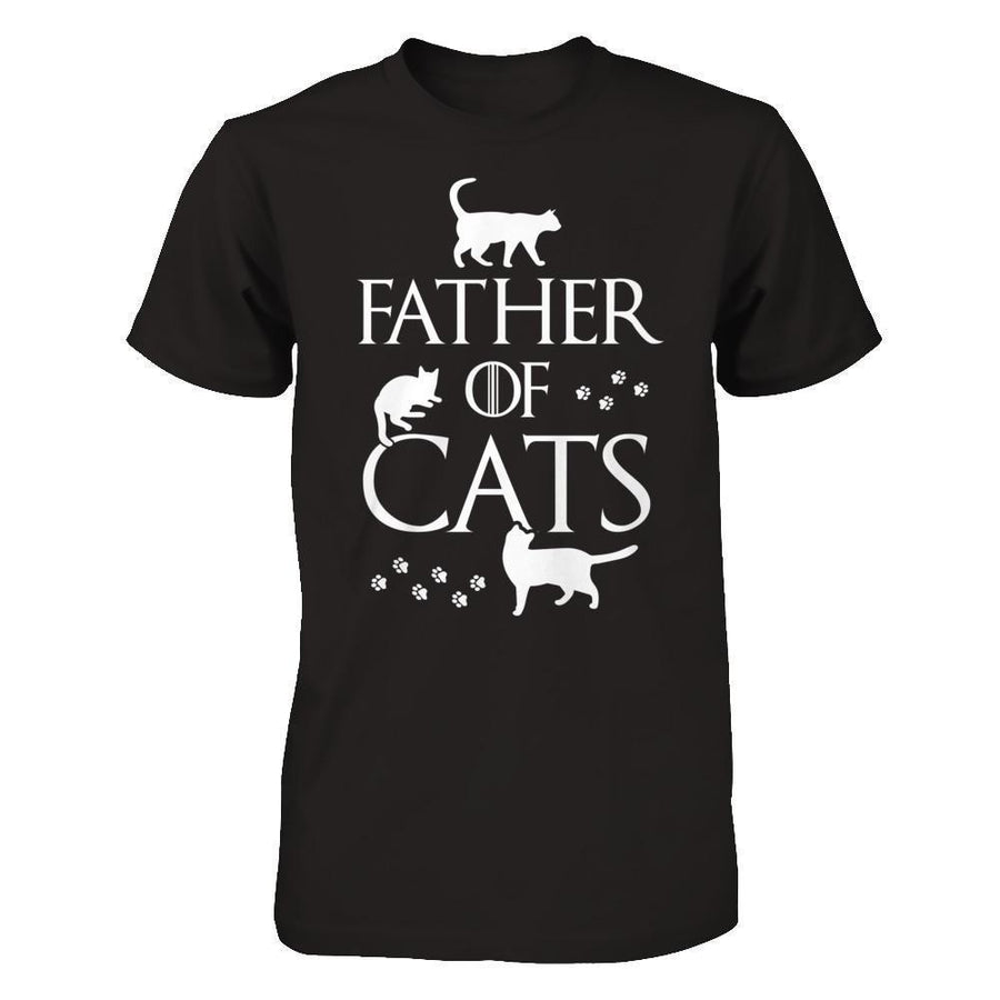 Father Of Cats Gifts For Cat Lovers-T-Shirt & Hoodie-Classic T-Shirt-Black