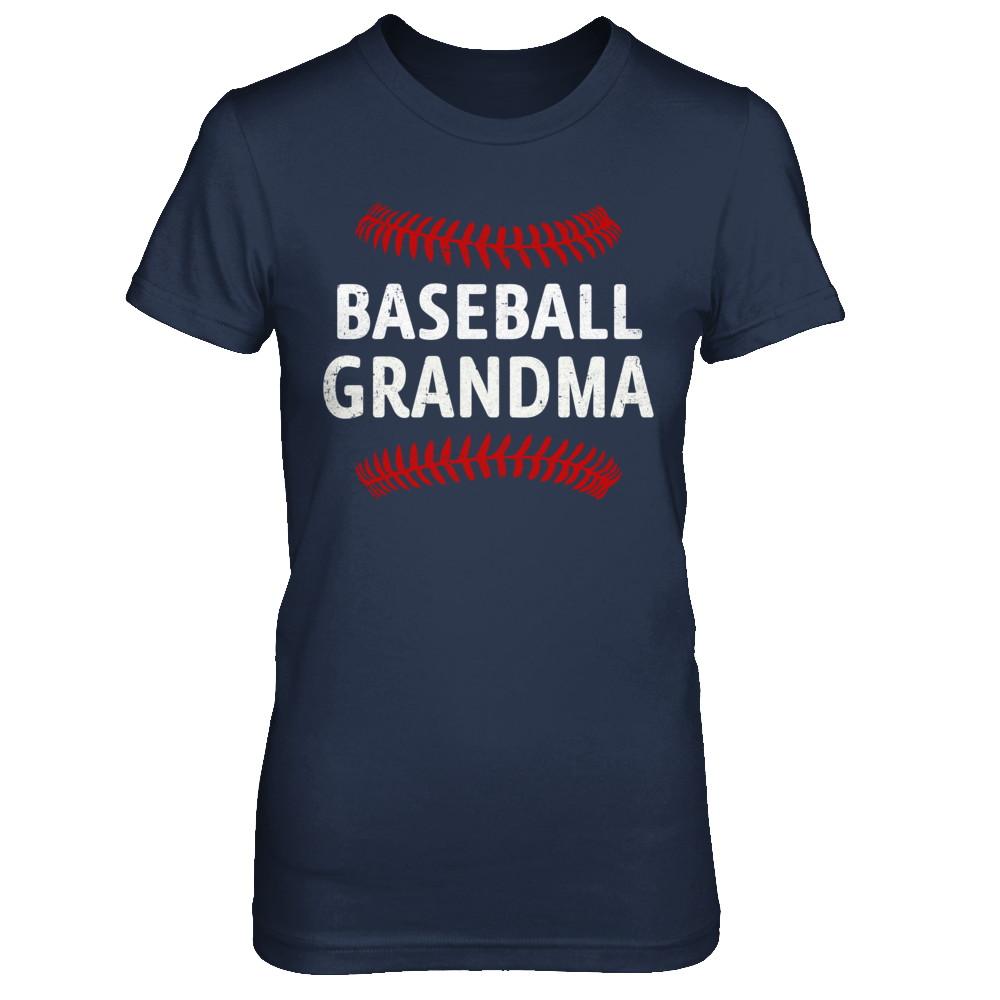 Baseball Grandma-T-Shirt & Hoodie-