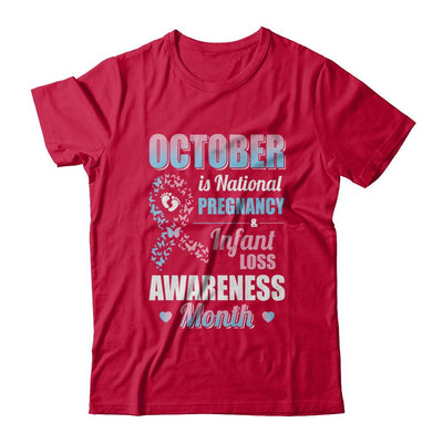 October Is Pregnancy And Infant Loss Awareness Month-T-Shirt & Hoodie-Classic T-Shirt-Red