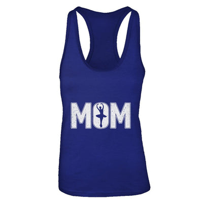 Dance Mom Ballet Mother's Day-T-Shirt & Tank Top-Women's Ideal Racerback Tank-Royal