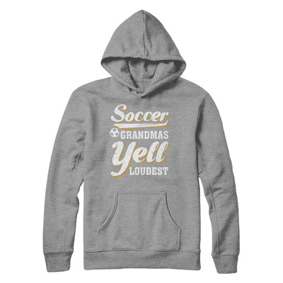 Soccer Grandmas Yell Loudest-T-Shirt & Hoodie-Pullover Hoodie-Sport Grey