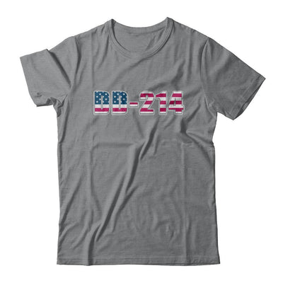 Proud DD-214 Alumni Vintage American US Veteran-T-Shirt & Hoodie-Classic T-Shirt-Sport Grey