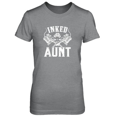 Inked Aunt Rose Tattooed Tattoos-T-Shirt & Tank Top-Women's T-Shirt-Sport Grey
