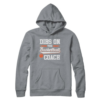 Dibs On The Coach Basketball-T-Shirt & Hoodie-Pullover Hoodie-Light Steel