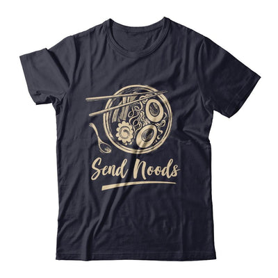 Send Noods Ramen Noodles-T-Shirt & Hoodie-Premium T-Shirt-Midnight Navy