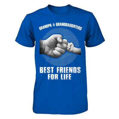 Grandpa And Granddaughters Best Friends For Life-T-Shirt & Hoodie-Premium T-Shirt-Royal