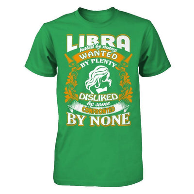 Libra Hated By Many Wanted By Plenty-T-Shirt & Hoodie-Premium T-Shirt-Kelly Green