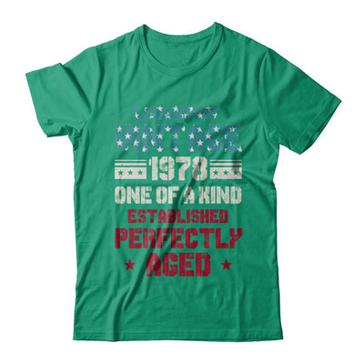 Legendary Vintage 1978 43th Years Old Birthday Gift-T-Shirt & Hoodie-Classic T-Shirt-Kelly Green