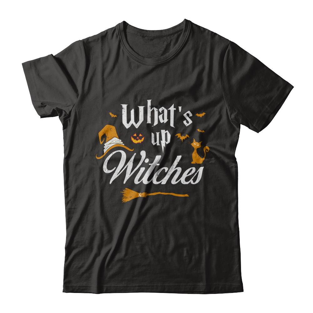 What's Up Witches-T-Shirt & Sweatshirt-Premium T-Shirt-Black