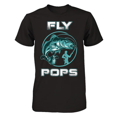 Fly Fishing Pops-T-Shirt & Hoodie-Classic T-Shirt-Black