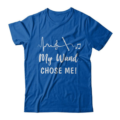 My Wand Chose Me Flute Player Music-T-Shirt & Hoodie-Premium T-Shirt-Royal