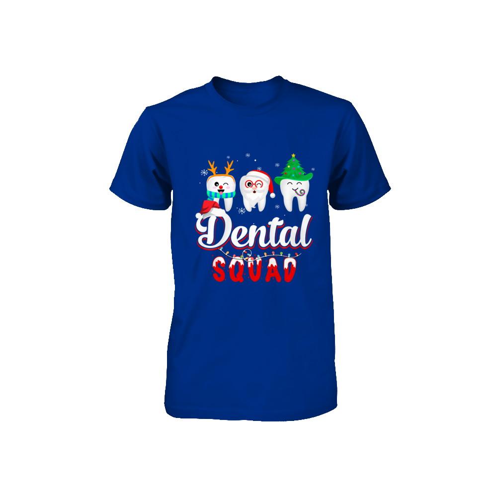 Dental Squad Tooth Christmas Dental Assistant Gifts Youth-Youth Shirt-