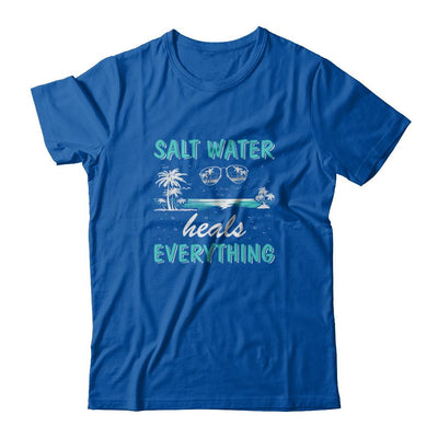 Saltwater Heals Everything-T-Shirt & Tank Top-Premium T-Shirt-Royal