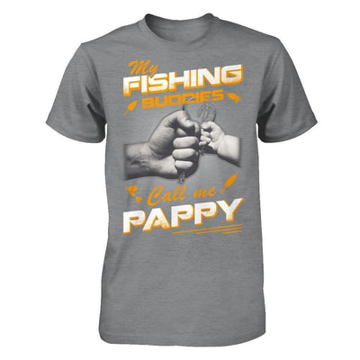 My Fishing Buddies Call Me Pappy-T-Shirt & Hoodie-Classic T-Shirt-Sport Grey