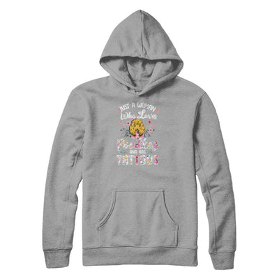 Just A Woman Who Loves Poodles And Has Tattoos-T-Shirt & Tank Top-Pullover Hoodie-Light Steel