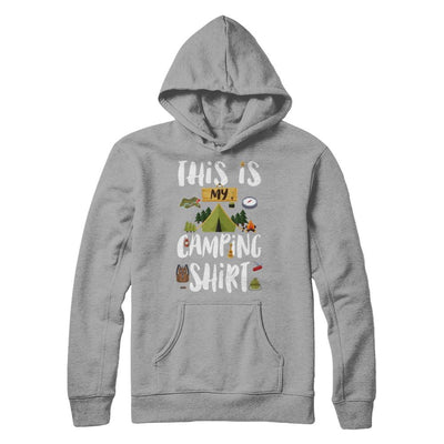 Funny This Is My Camping-T-Shirt & Hoodie-Pullover Hoodie-Light Steel