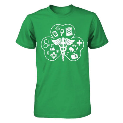 Nurses Happy Saint Patricks Day-T-Shirt & Hoodie-Premium T-Shirt-Kelly Green