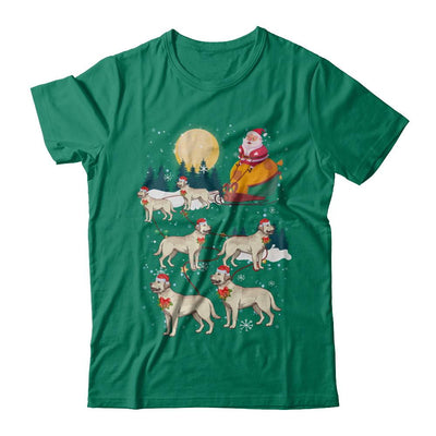 Dog Reindeer Labrador Christmas Gift-T-Shirt & Sweatshirt-Classic T-Shirt-Kelly Green