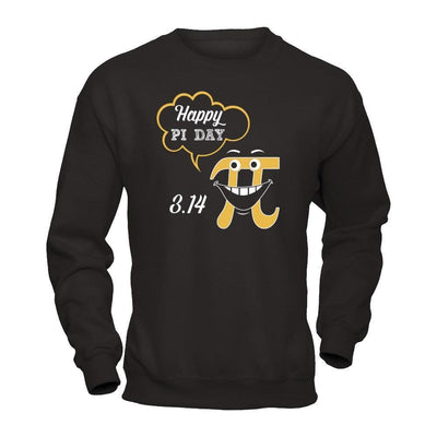 Happy Pi Day 2017 March 14Th-T-Shirt & Hoodie-Crewneck Sweatshirt-Black