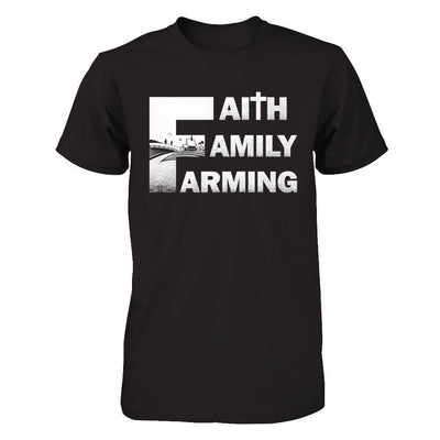 Faith Family Farming Farmer-T-Shirt & Hoodie-Premium T-Shirt-Black