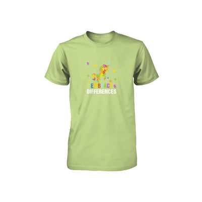 Autism Awareness Puzzle Piece Unicorn Embrace Differences Youth-Youth Shirt-